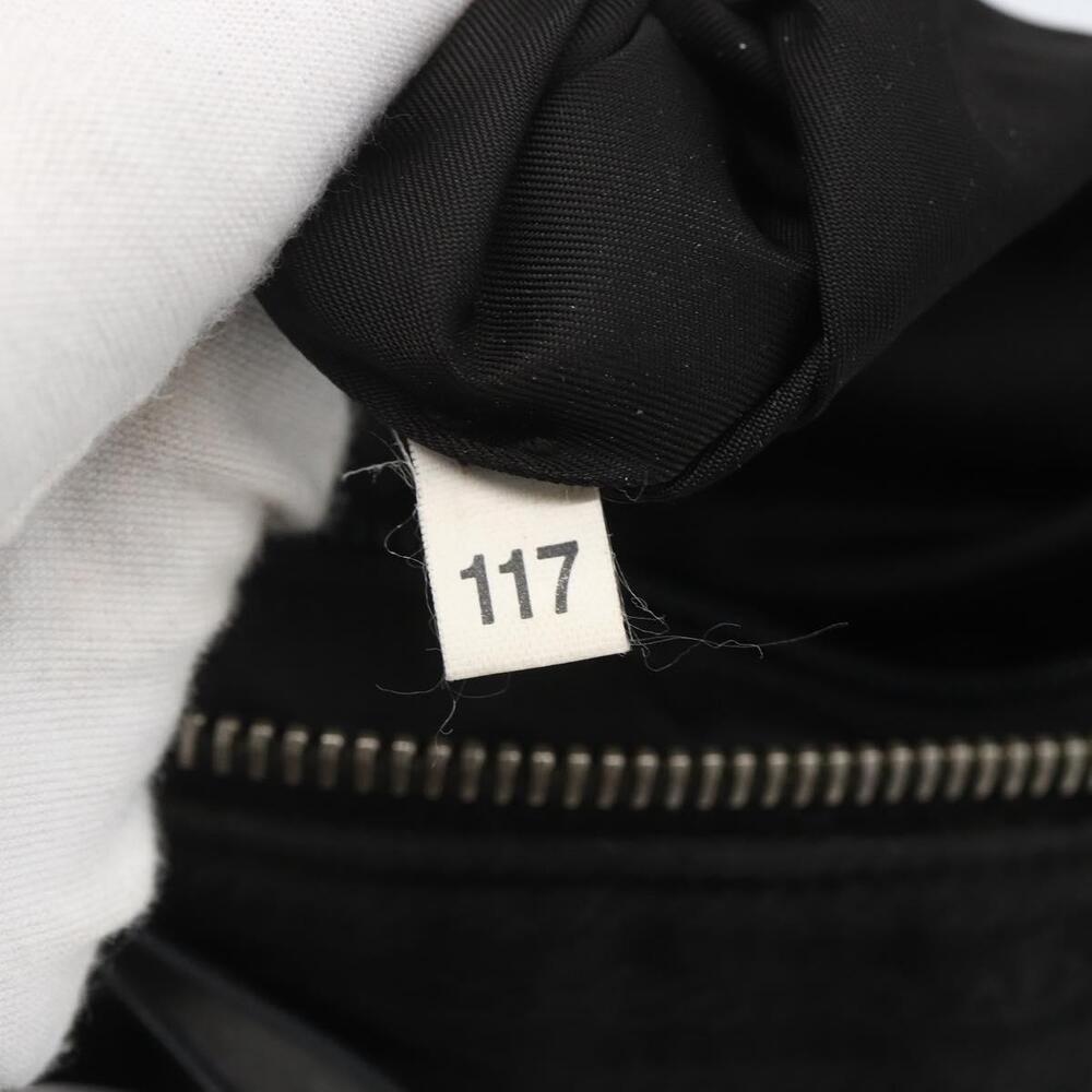 PRADA Hand Bag Nylon 2way Black Silver Auth BA9174 - Picture 12 of 16